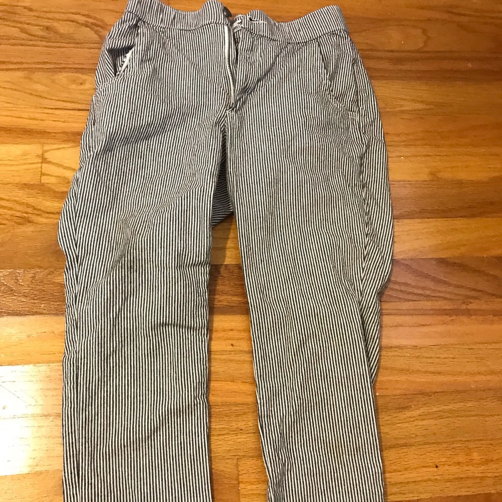 pin striped hollister pants